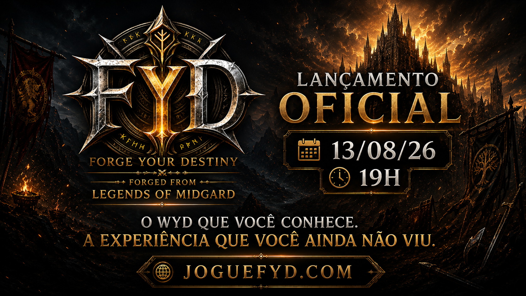 📢  Um WYD com a essência que você conhece, mas com