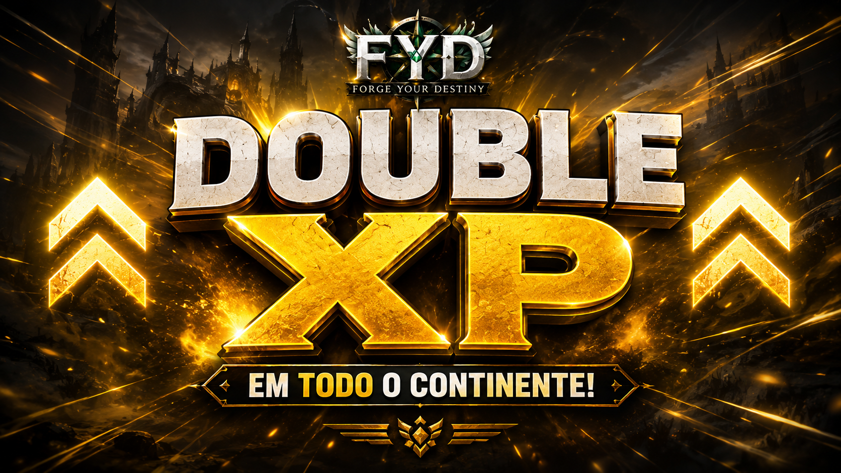 🔥 DOUBLE XP LIBERADO! 🔥